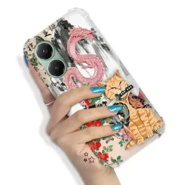 etui-do-xiaomi-poco-x7-pro-5g-mocne-zabawne-zwierzeta-pink-funny-hit-wzory