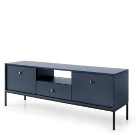 szafka-rtv-stojaca-mondo-1534-cm-do-salonu-z-szuflada-2-drzwi-niebieska