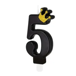 swieczka-urodzinowa-na-tort-cyfra-5-czarna-ze-zlota-korona-88-cm-urodziny