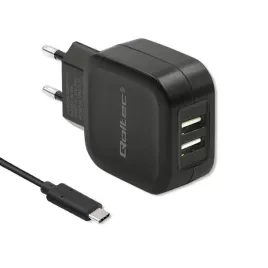 qoltec-ladowarka-sieciowa-17w-z-2xusb-i-kablem-usb-c-1m