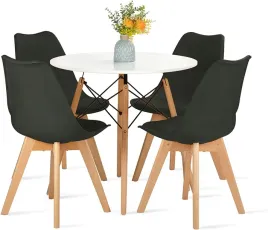 stol-skandynawski-bialy-80cm-4-krzesla-skandynawskie-czarne-nogi-buk