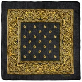 bandana-chusta-bawelniana-bandamka-chustka-czarno-zolta
