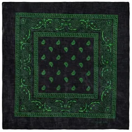 bandana-chusta-bawelniana-bandamka-chustka-czarno-zielona