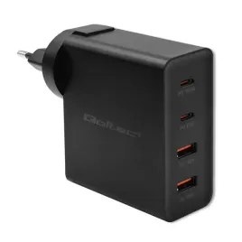 qoltec-ladowarka-gan-power-pro-130w-2xusb-c-2xusb-czarna