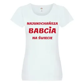 koszulka-damska-najukochansza-babcia-t-shirt-m