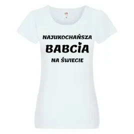 koszulka-damska-najukochansza-babcia-t-shirt-xs