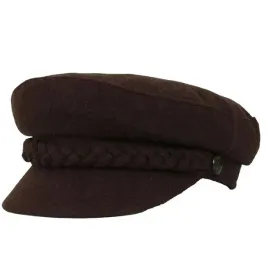 kaszkiet-damski-ocieplana-czapka-z-daszkiem-na-jesien-zime-brazowy-60cm