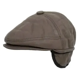 kaszkiet-zimowy-czapka-skora-stylowy-skorzany-z-oslona-karku-braz