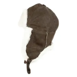 czapka-pilotka-brazowa-zimowa-skorzana-ocieplana-naturalna-skora-futerko-xl