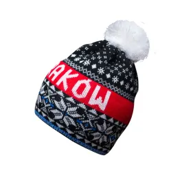krakow-ciepla-czapka-zimowa-na-zime-z-pomponem