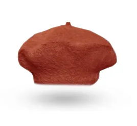 beret-damski-francuski-czapka-klasyczny-z-antenka-akryl-ceglasty-pomarancz