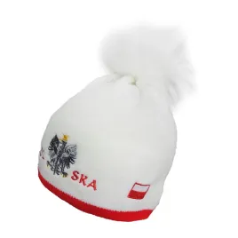 czapka-zimowa-kibica-polski-z-haftem-z-pomponem-polska-haft