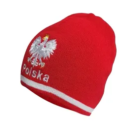 czapka-polska-dla-kibica-czerwona-z-haftowanym-orlem-czerwona