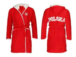 szlafrok-szlafroki-kibica-polska-polski-czerwony-struktura-misia-104-110cm