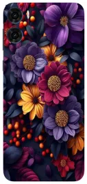 etui-case-do-motorola-moto-g06-kwiaty-rosliny