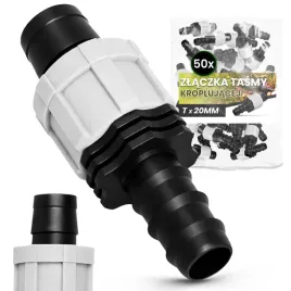 50x-zlaczka-tx20-mm-tasmy-kroplujacej-lacznik-zlacze-weza-nawadniania
