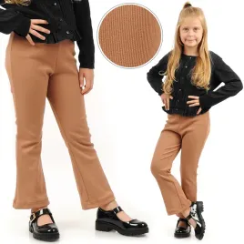 legginsy-dziewczece-spodnie-dzwony-mokka-polskie-bawelniane-getry-mocca-122