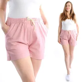 krotkie-spodnie-spodenki-587-pudrowy-roz-xl-xxl