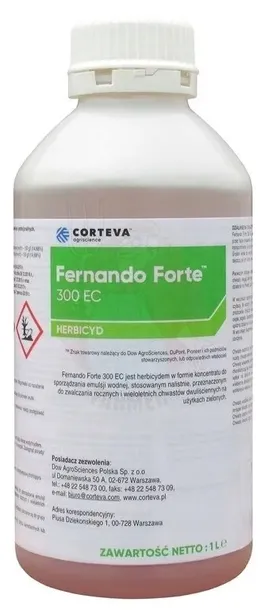 Fernando Forte 300EC 1L Na Chwasty W Trawie