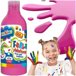 farba-plakatowa-szkolna-bambino-500-ml-w-butelce-majewski-rozowa