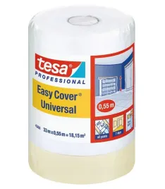 tesa-easy-cover-folia-ochronna-malarska-z-tasma-055m-x-33m