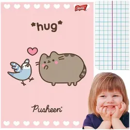 zeszyt-a5-kratka-32-kartki-laminowany-unipap-majewski-pusheen-kotek