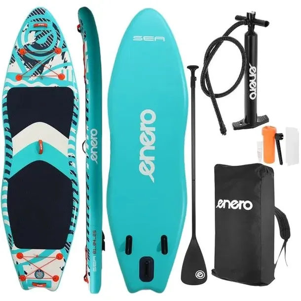 Deska SUP do pływania pompowana Enero 320x91x15CM SEA 140kg