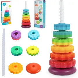 zakrecona-piramida-wieza-teczowa-zabawka-sensoryczna-edukacyjna-sorter-41cm