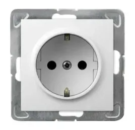 ospel-impresja-gniazdo-pojedyncze-z-u-schuko-kontakt-bialy-gp-1ys-m-00