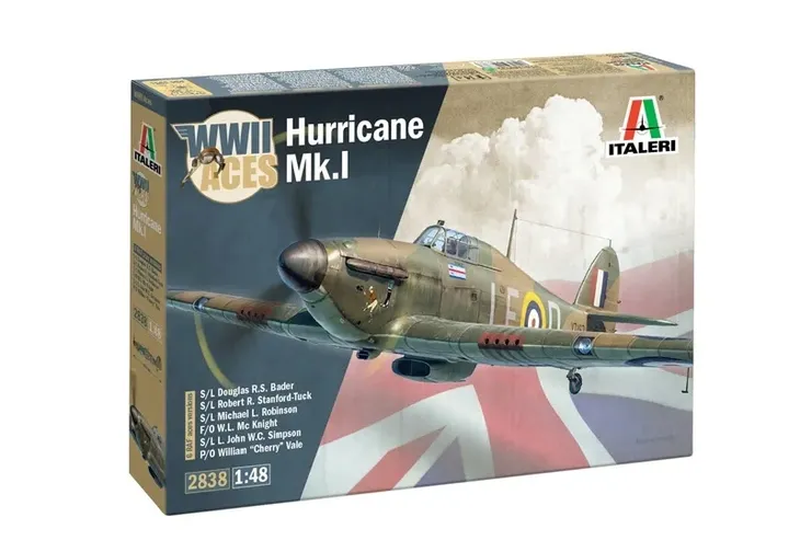 1-48-hurricane-mk-1-aces-okres-ii-wojna-swiatowa-marka-italeri