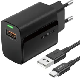 ladowarka-sieci-kabel-usb-typ-c-foneng-18w-czarna-szybkie-ladowanie-trend