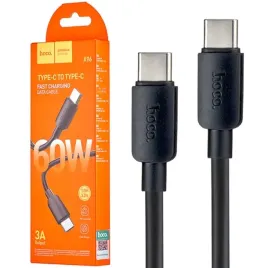 kabel-usb-typ-c-na-typ-c-hoco-3a-1m-60w-czarny-szybkie-ladowanie-wysoka-moc