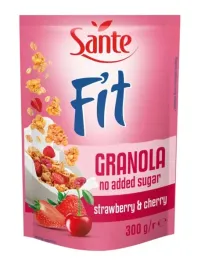 sante-fit-granola-truskawka-wisnia-bez-dodatku-cukru-300-g