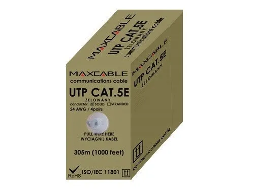 przewod-utp5e-drut-cu-zel-305m-maxcable-ii