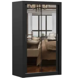 szafa-przesuwna-milan-120x64-czarny-czarny-lustro-polki-pojemna-producent