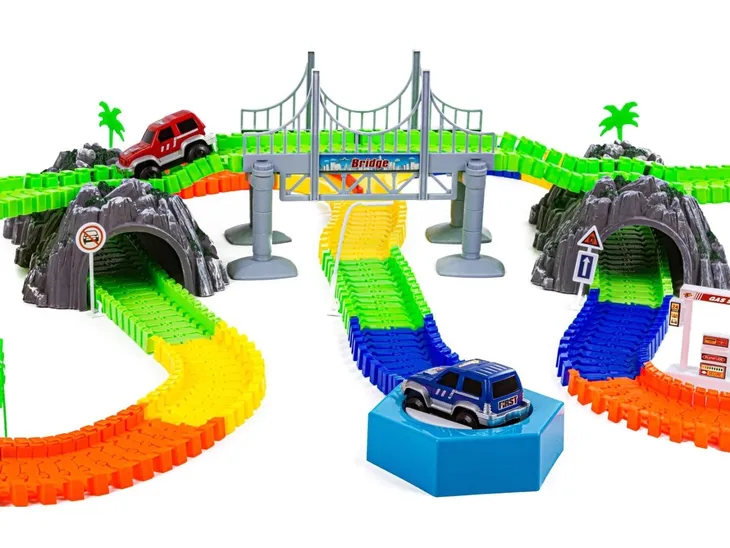 tor-wyscigowy-samochodowy-240-elementow-stan-opakowania-oryginalne