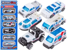 metalowe-pojazdy-uprzywilejowane-auta-resoraki-6-sztuk-zestaw-1-64-pogoto