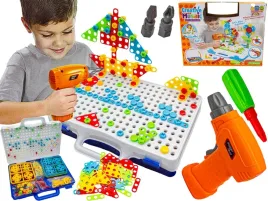 kreatywna-mozaika-ukladanka-klocki-wkretarka-srubki-w-walizce-237-el