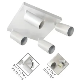 lampa-spotlight-fargo-4xgu10-biala-kwadrat