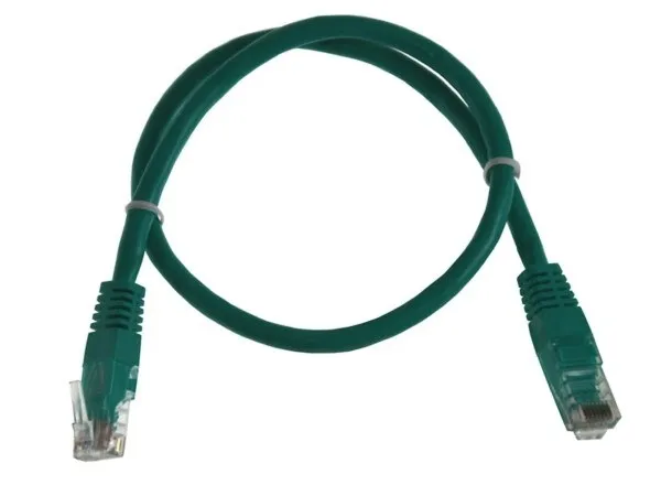 kabel-patchcord-utp5-05m-zielony