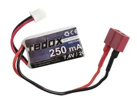 redox-250-mah-74v-20c-dean-pakiet-lipo