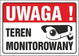 tablica-pcv-25x35-uwaga-teren-monitorowany-znak-ostrzegawczy-informacyjny