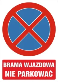 tablica-pcv-tabliczka-informacyjna-brama-wjazdowa-nie-parkowac-35x25-cm