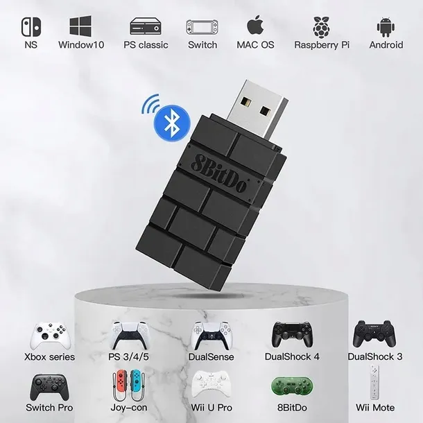 8bitdo-2-adapter-pad-pc-xbox-playstation-nintendo-stan-nowy-stan-opakowania-oryginalne