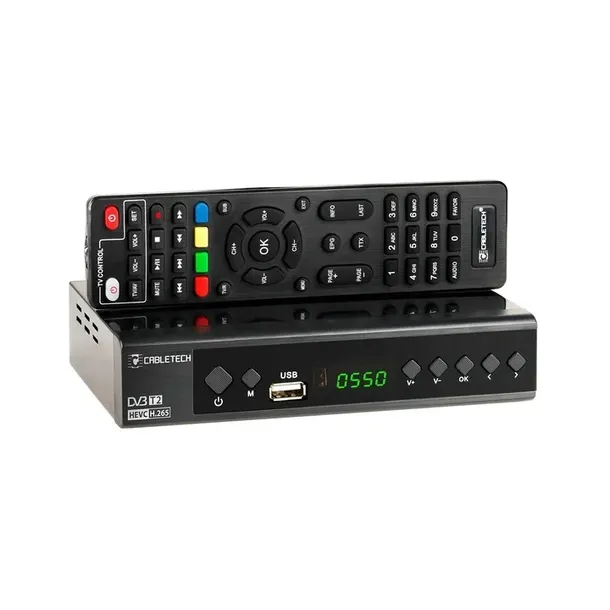 tuner-dvb-t2-dvb-c-hevc-h-265-10bit-dekoder-tv-naziemnej-cabletech-stan-nowy-stan-opakowania-oryginalne