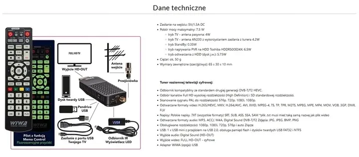 dekoder-tuner-tv-wiwaj-dvb-t2-hevec-mini-led-stan-nowy