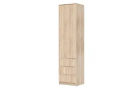 szafa-regal-slupek-z-szufladami-drzwiami-dab-sonoma-sypialnia-biura-salon