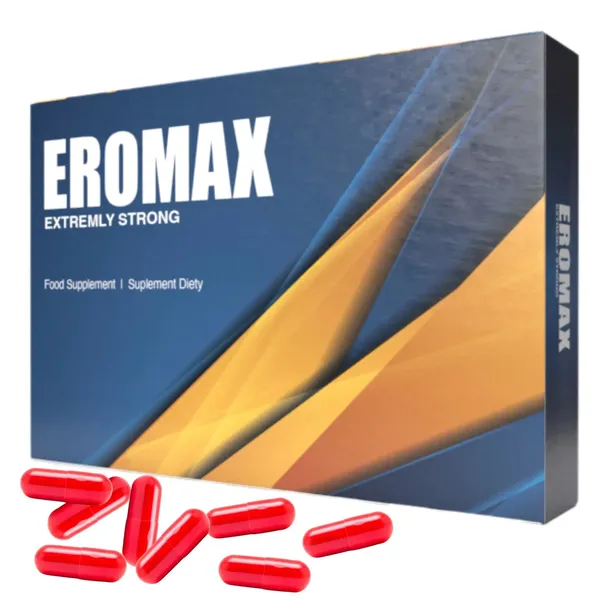 Tabletki na potencję erekcję ERO-MAX 24h Libido DLA MĘŻCZYZN 8 szt.
