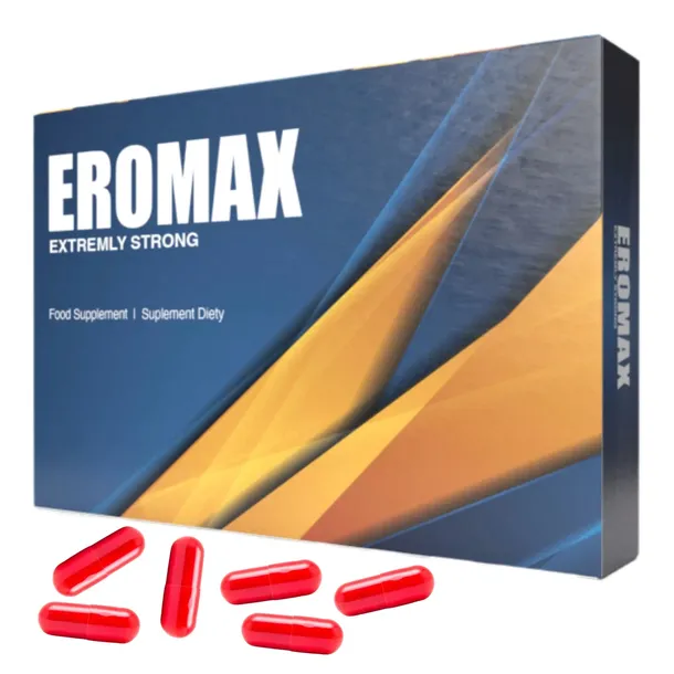 Tabletki na potencję erekcję ERO-MAX 24h Libido DLA MĘŻCZYZN 6 szt.