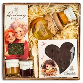 upominek-dla-babci-prezent-na-urodziny-zestaw-kosz-czekolada-herbata-box
